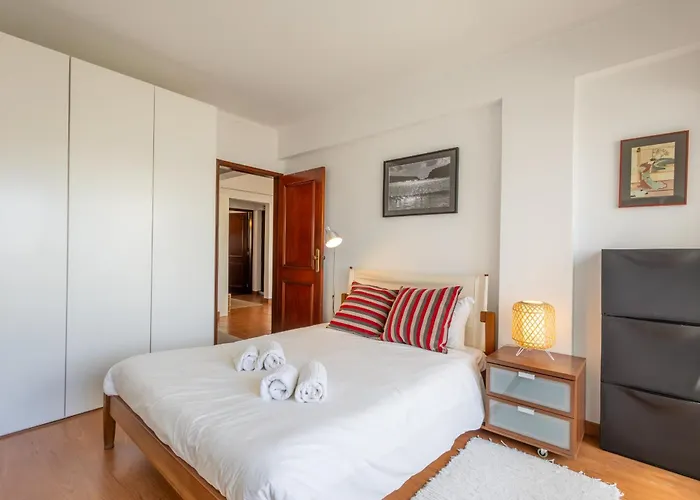 Concha Mar Com Vista Sobre A Baia 아파트